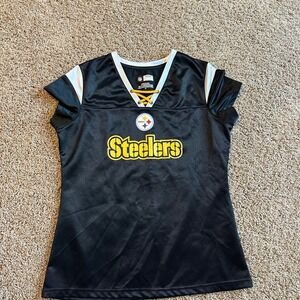 NFL Black and Yellow Lace-Up Jersey